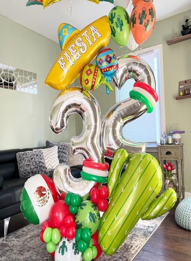 BBPOOL 2 Number Balloons Silver 2 Balloons Number 40 Inch Number 2 Foil Mylar Balloons for 2 Birthday Anniversary Events Party - Image 2